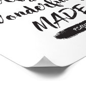 Psaume 139 14 Poster Imprimer (Coin)