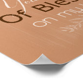 Psaume 139:5 Poster (Coin)