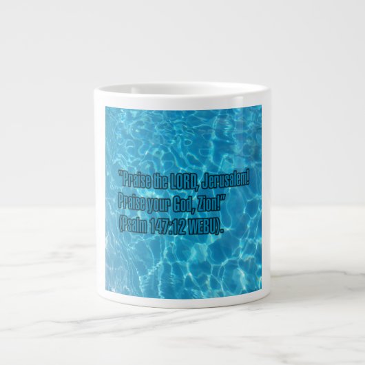 Psaume 147:12 WEBU Mug (Devant)