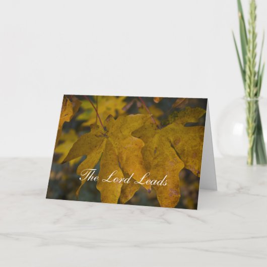 Psaume 167:8 Carte d'encouragement (Devant)