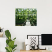 Psaume 16:11 Poster (Bureau à domicile)