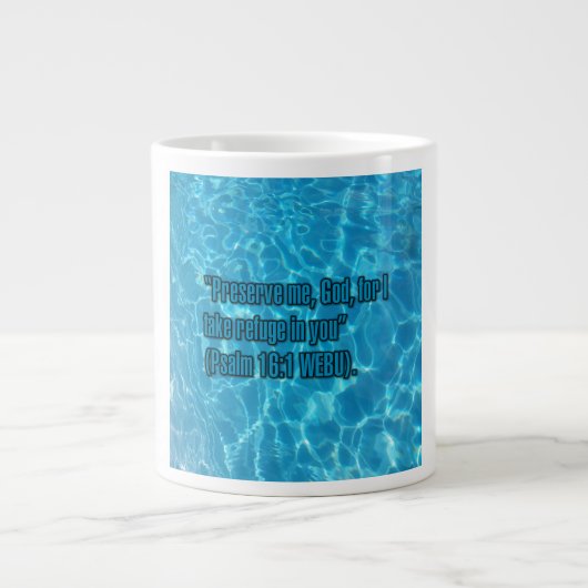 Psaume 16:1 WEBU Mug (Devant)