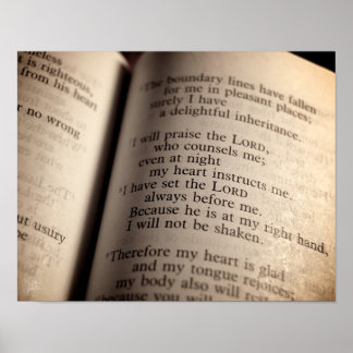 Psaume 16 Impression