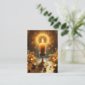 Psaume 18:28 Cartes KJV - Éclairer Mon Obscurité (Debout devant)