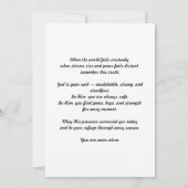 Psaume 18:2 Carte d'encouragement (Dos)