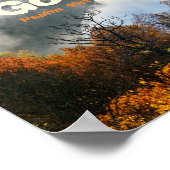 Psaume 19:1 Bible Verse Gloire de Dieu Poster (Coin)