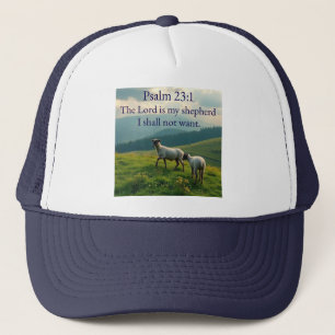 Psaume 23:1 Casquette de camionneur de verset bibl