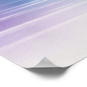 Psaume 23:2 Affiche chrétienne (Coin)