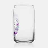 Psaume 23:6 Inspirationnel Bible Verse Floral Viol (Gauche)