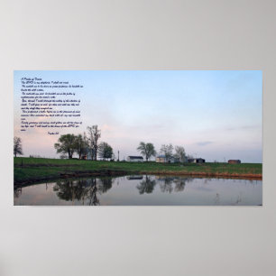 Psaume 23, affiche Farm Pond