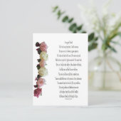 Psaume 23, Chanson de David, Carte postale de vaca (Debout devant)