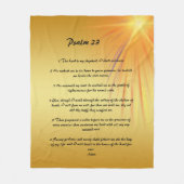 Psaume 23 couverture en toison (Devant)