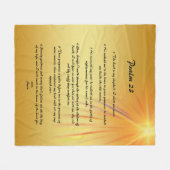 Psaume 23 couverture en toison (Devant (Horizontal))