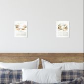 Psaume 23 et Psaume 121 Aquarelle Art Set (Chambre à coucher)