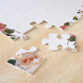 Psaume 23, Fleur Rose, Puzzle Difficile (Côté)