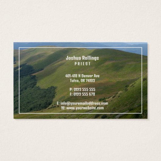 Psaume 23 | Inspiration chrétienne (Dos)