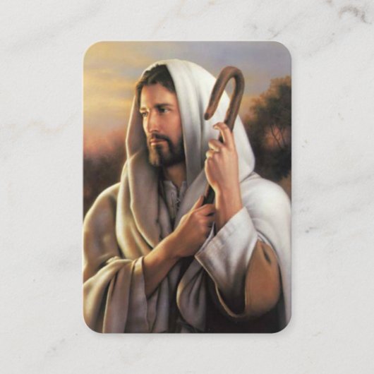 Psaume 23 Le Seigneur Est Ma Carte De Prière De Be (Devant)