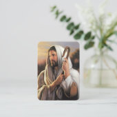 Psaume 23 Le Seigneur Est Ma Carte De Prière De Be (Debout devant)