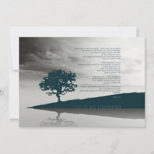 Psaume 23 Le Seigneur est mon Berger Carte Postale