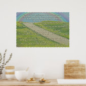 Psaume 23 L'Éternel est ma BIBLE POSTER de Sheperd (Cuisine)