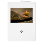 Psaume 23 L'Éternel est mon berger, Bible Verse Ca (Dos)