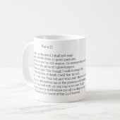 Psaume 23 Mug (Devant gauche)