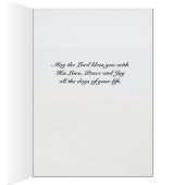 Psaume 23 Verse de la Bible, Carte de terrain pour (Intérieur (Droit))