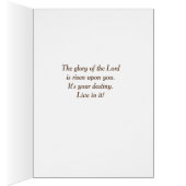 Psaume 24:7-9 Roi de gloire, carte Verse de la Bib (Intérieur (Droit))