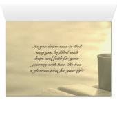 Psaume 27:14 Attendez sur le Seigneur, Bible Verse (Intérieur Horizontal (Bas))