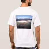 Psaume 27:8 T-shirt (Dos)