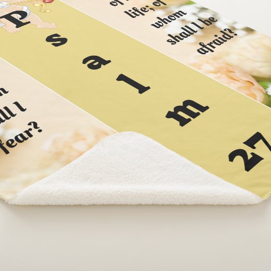 Psaume 27 couverture sherpa (3/4)