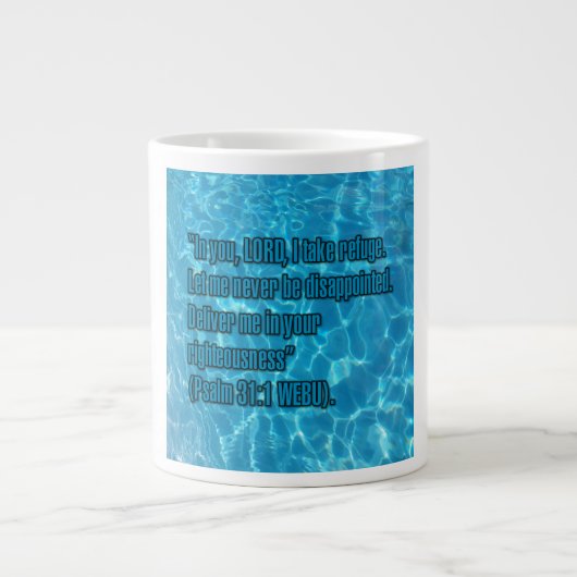 Psaume 31:1 WEBU Mug (Devant)
