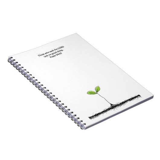 Psaume 34:10 Cahier de Scriptures | Journal d'écri (Côté Droit)