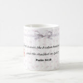 Psaume 34:18 Mug coquette fidèle (Centre)