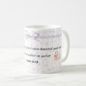 Psaume 34:18 Tasse coquette fidèle (Devant droit)