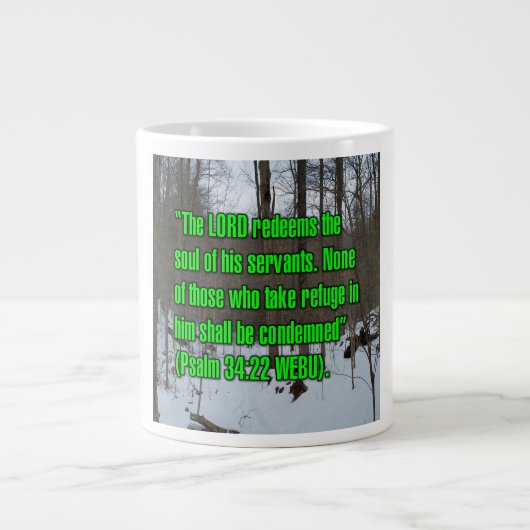 Psaume 34:22 WEBU Mug (Devant)