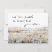 Psaume 34 Bible Citation Inspirationnelle Carte ch (Devant)