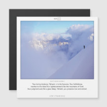 Psaume 36:5-6 LOVE SCRIPIX carte magnétique