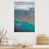 Psaume 36:5-7 Poster des Écritures (Cuisine)