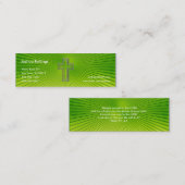 Psaume 37 ; 4-5 - Carte de visite chrétien (Devant / Derrière)