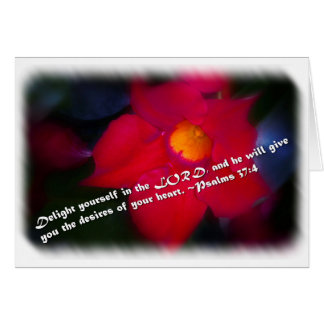 Psaume 37:4 sur blanc