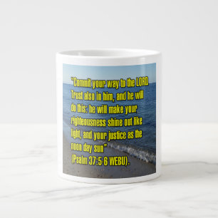 Psaume 37:5-6 WEBU Mug