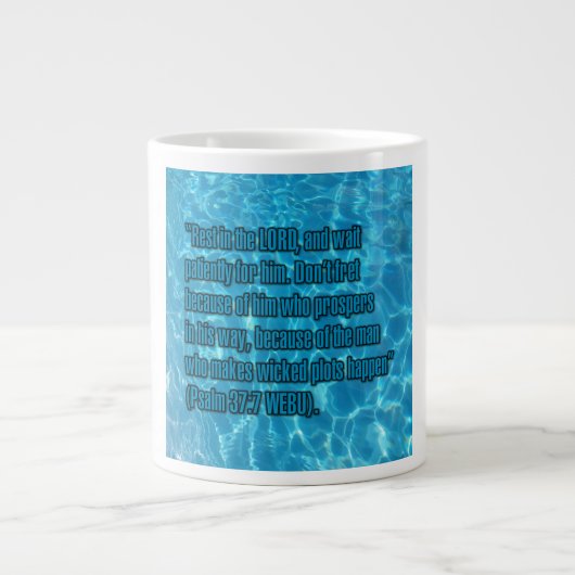 Psaume 37:7 WEBU Mug (Devant)