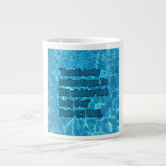 Psaume 41:1 WEBU Mug (Devant)