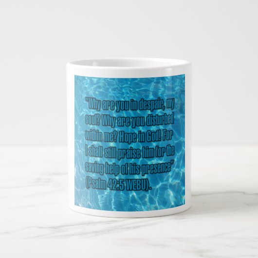 Psaume 42:5 WEBU Mug (Devant)