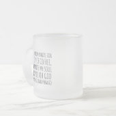 Psaume 42 Mug de l'Écriture (Devant gauche)