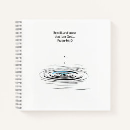Psaume 46:10 Journal chrétien | Cahier d'Écriture