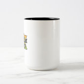 Psaume 46-10 - Mug à deux tons (Centre)