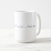 Psaume 46:10, Mug Cadeau (Devant droit)