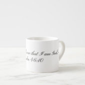 Psaume 46:10, Mug Spécialité Cadeau (Devant droit)